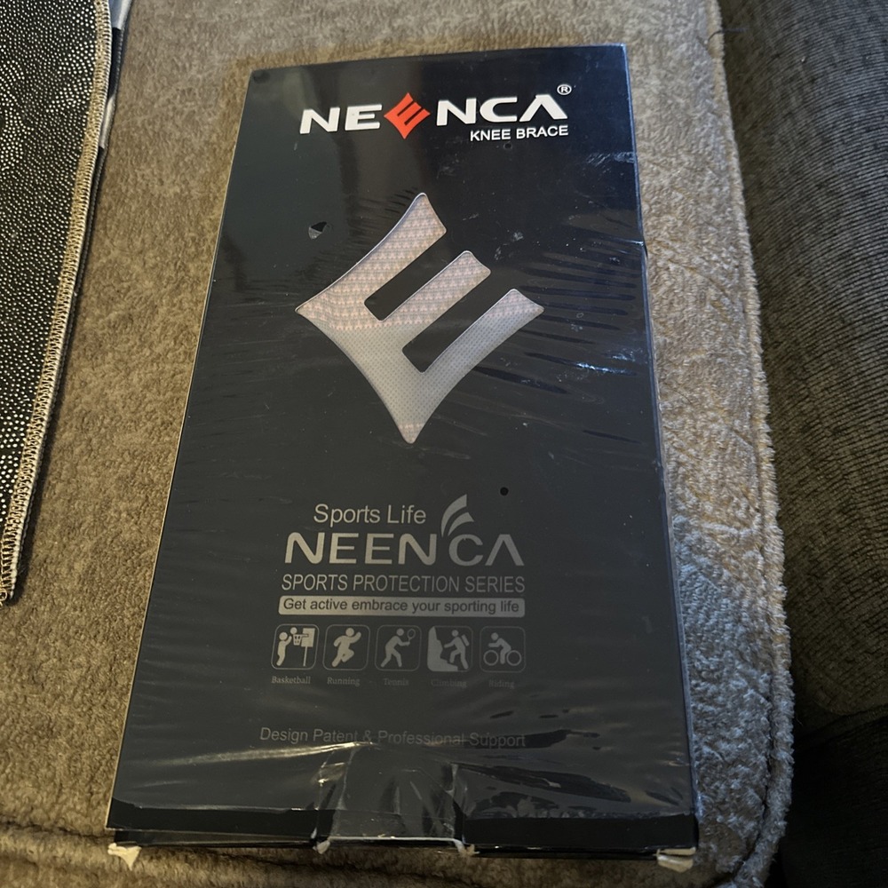 Neenca HX051 Knee Brace Sports Protection Series Pain Relief Black Size M